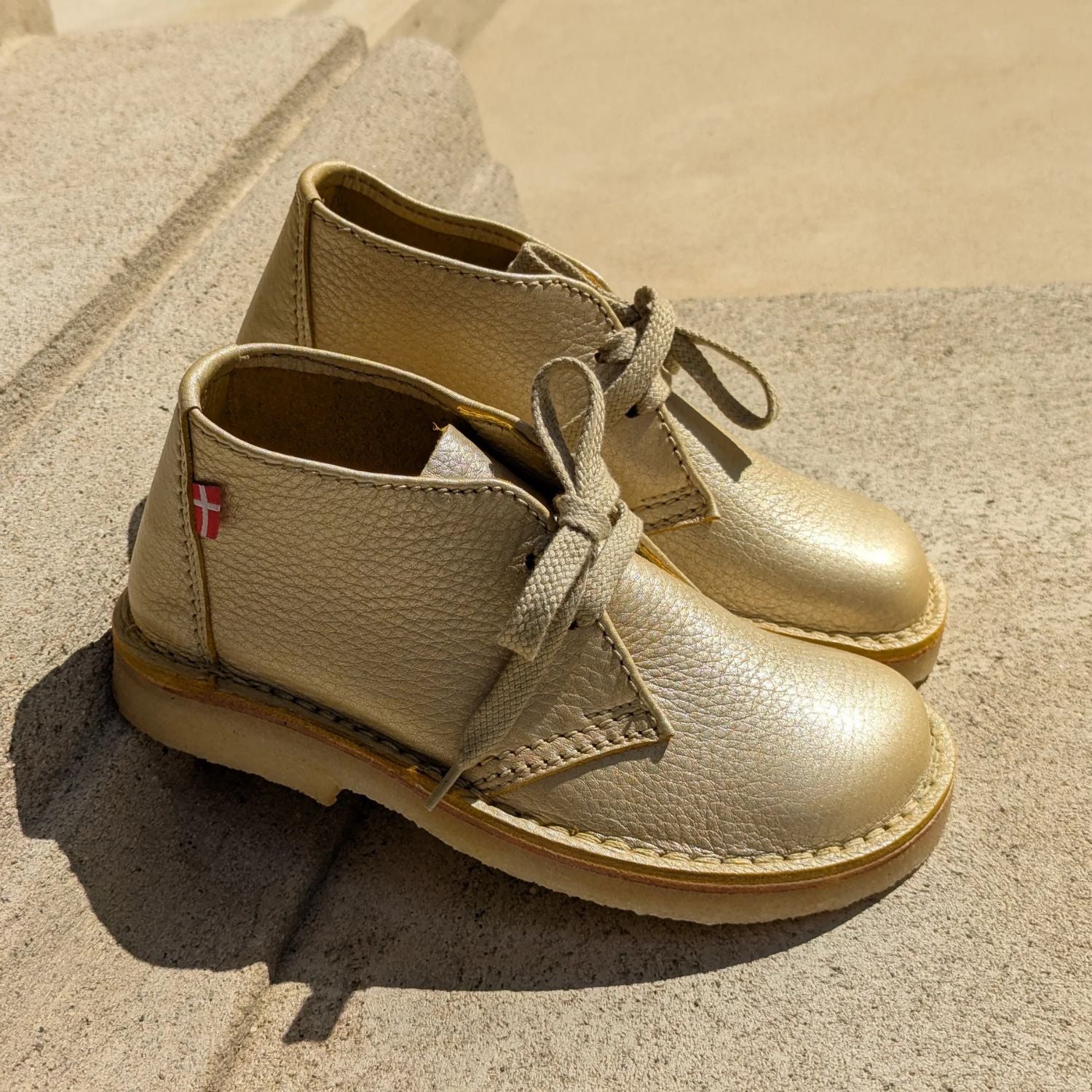 Duckfeet Helsingør Gold leather ankle boot, additional product image 2