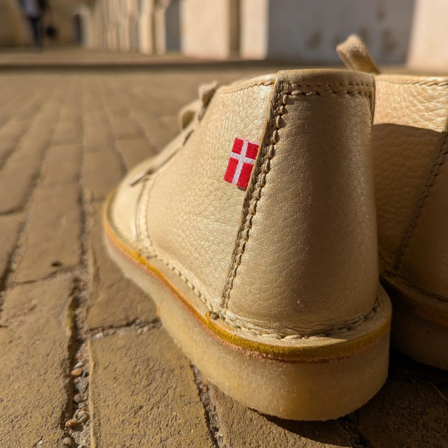 Duckfeet Helsingør Gold leather ankle boot, additional product image 3