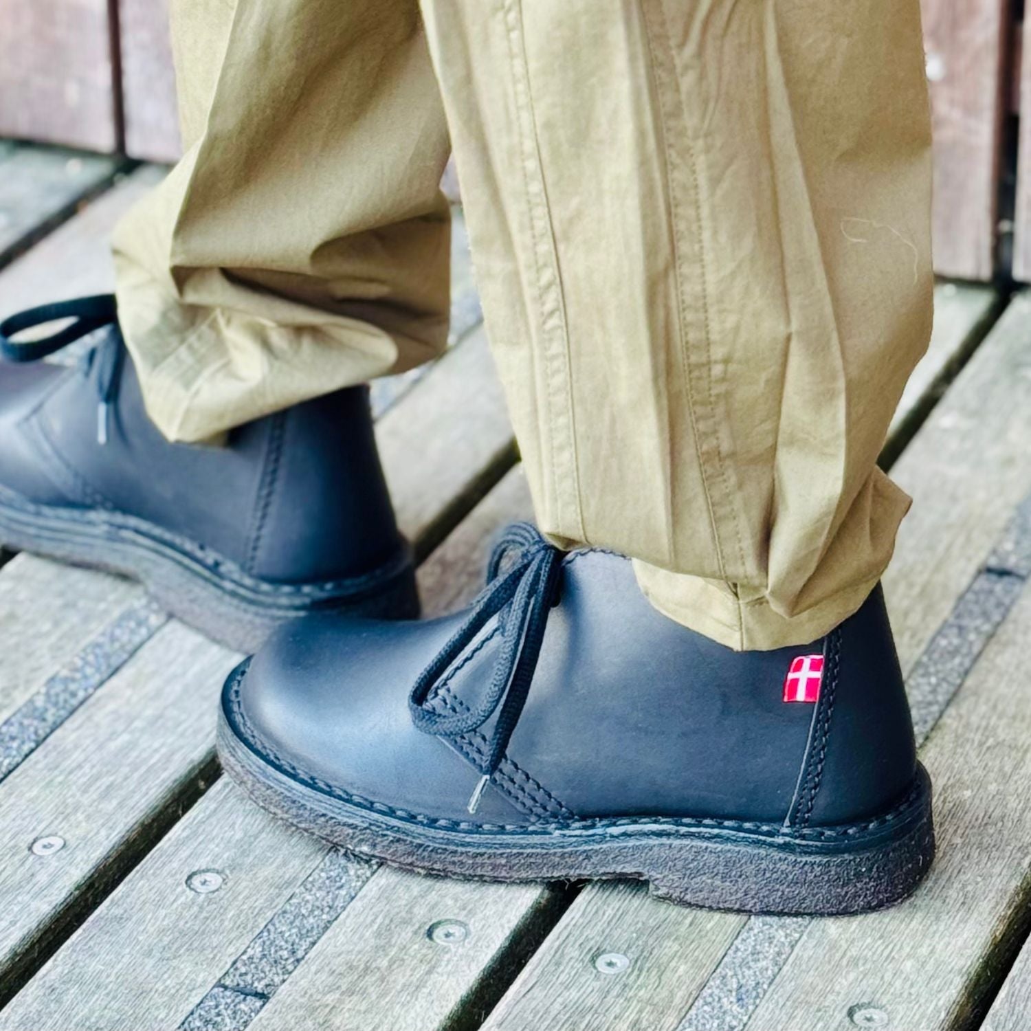 Duckfeet Sjælland Black - Blackline leather ankle boot, additional product image 1