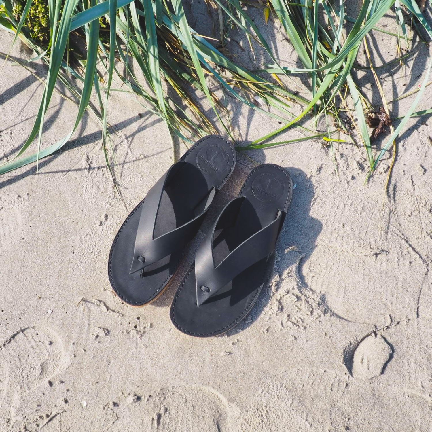 Duckfeet Ærø Black toe-post leather sandal, additional product image 4