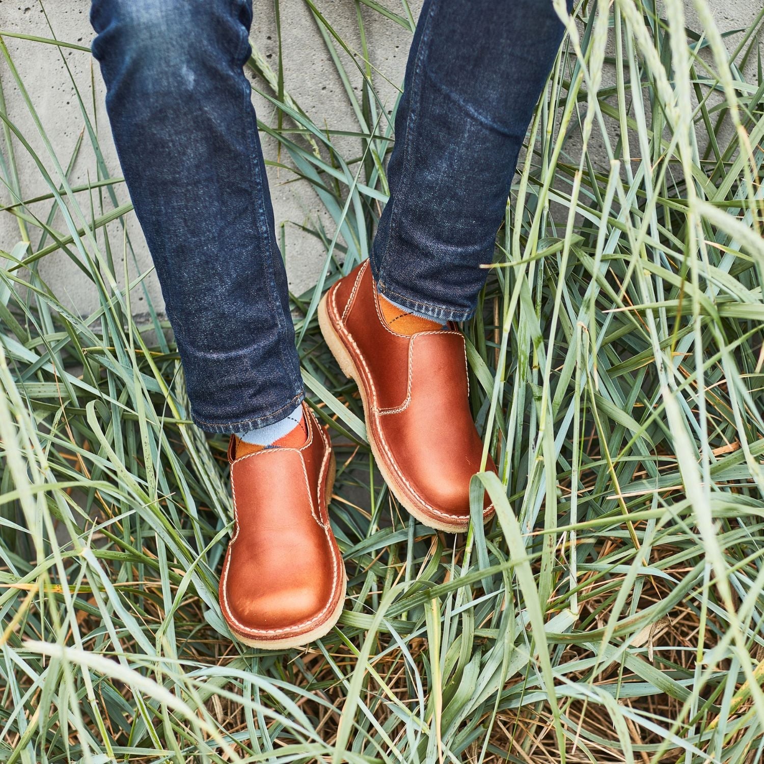 Duckfeet Falster Brown slip-on leather shoe, additional product image 1