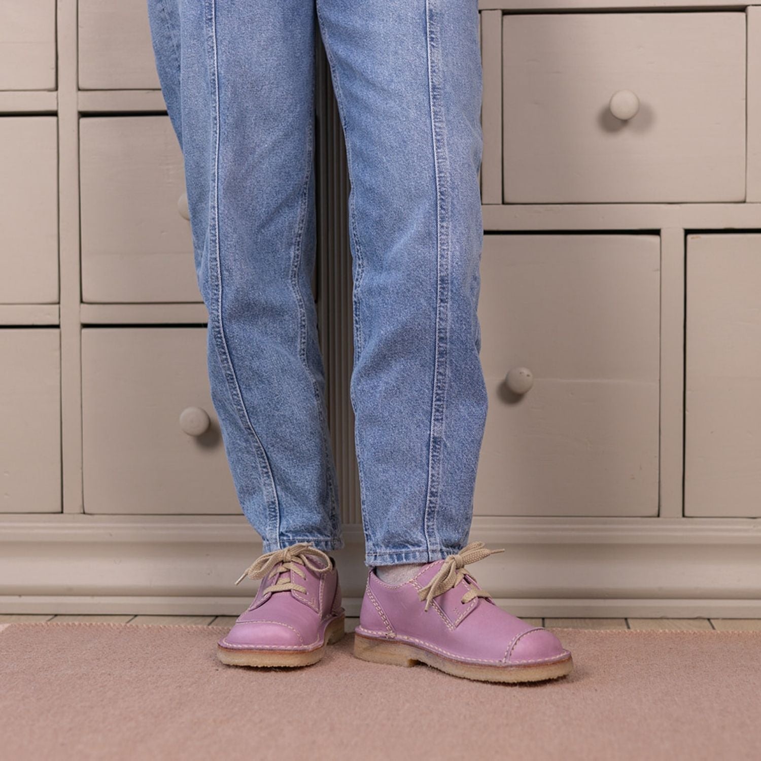 Duckfeet Fyn Rose moc-toe leather derby shoe, additional product image 1