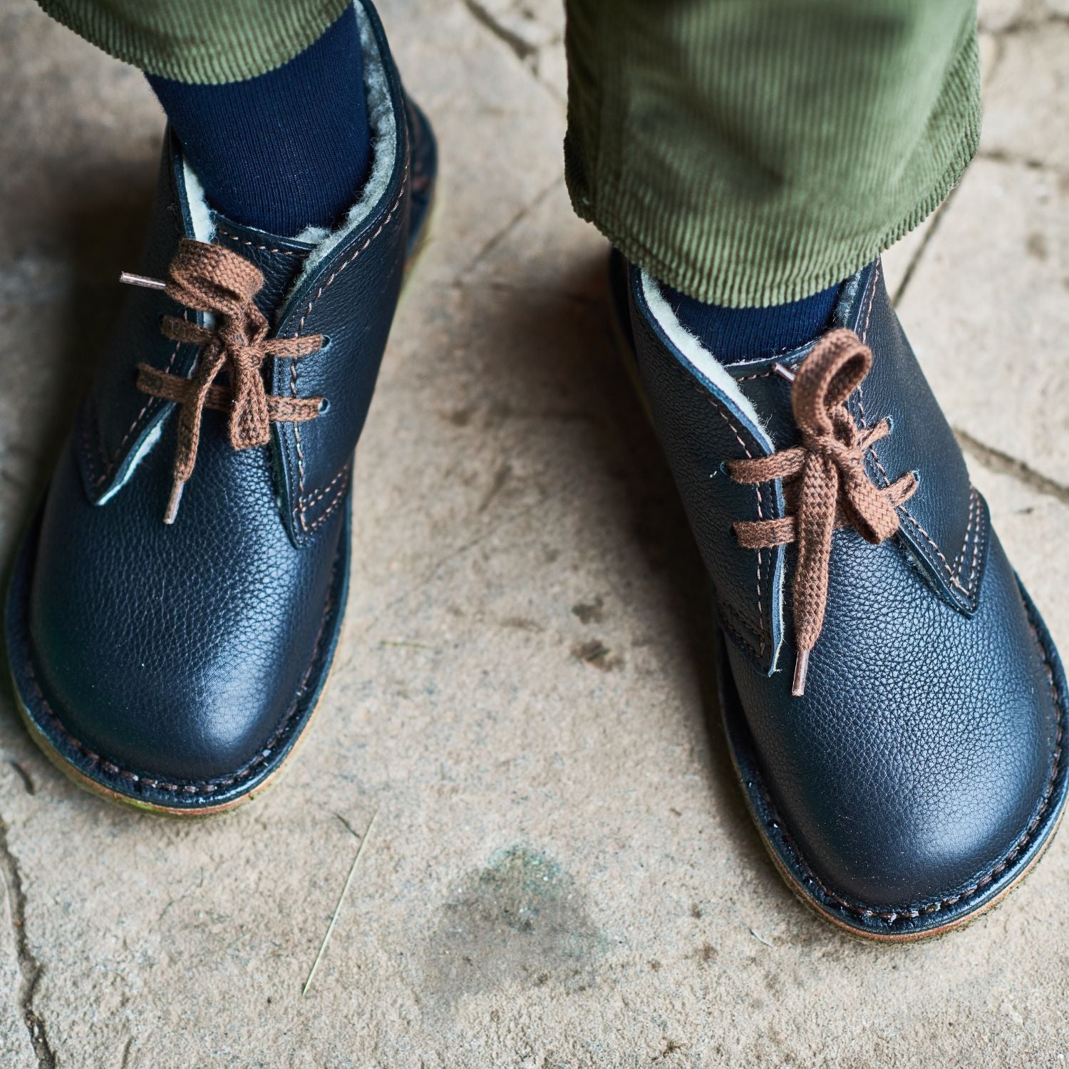Duckfeet Grenå Black wool-lined leather ankle boot, additional product image 1
