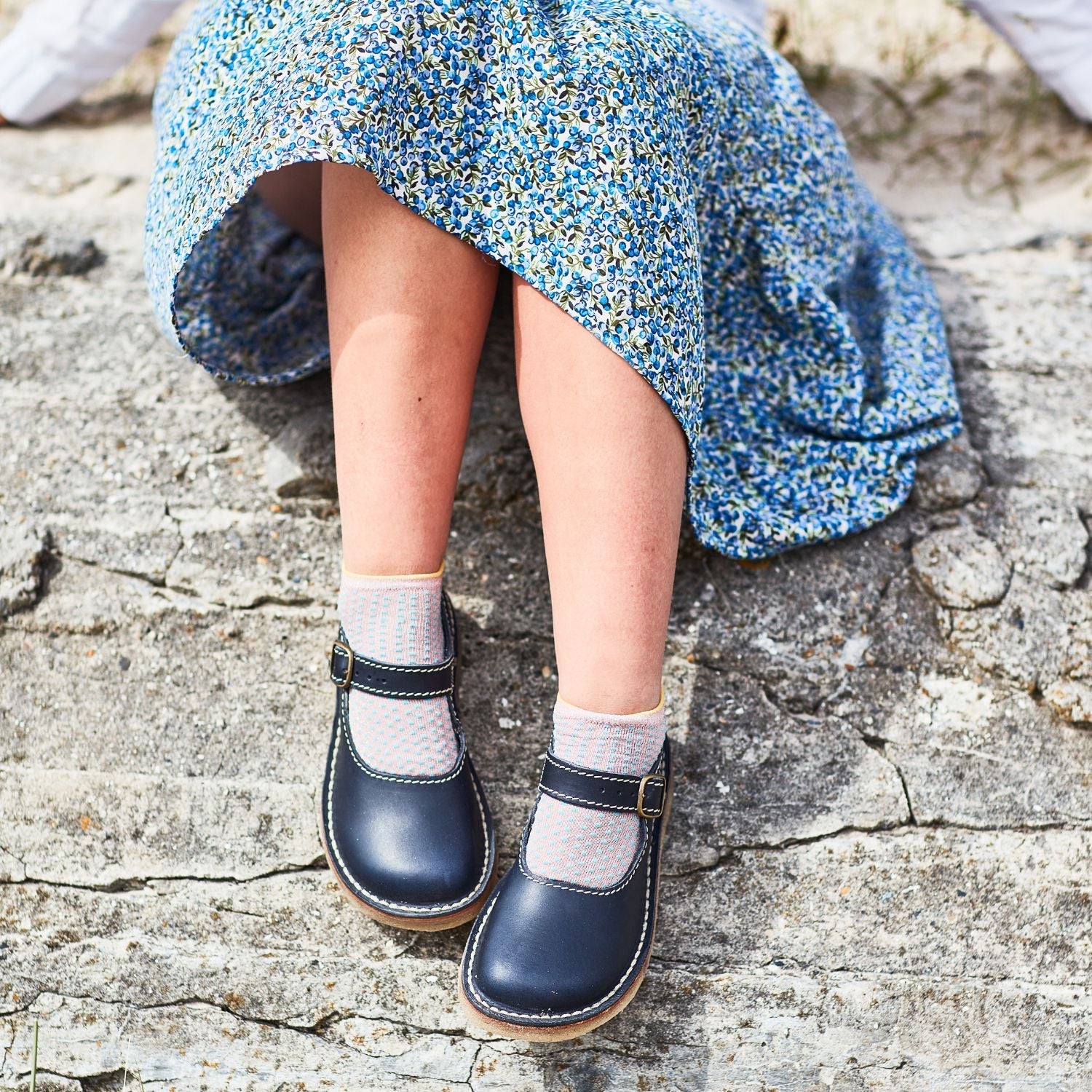 Duckfeet Himmerland Blue leather Mary Jane shoe, additional product image 3