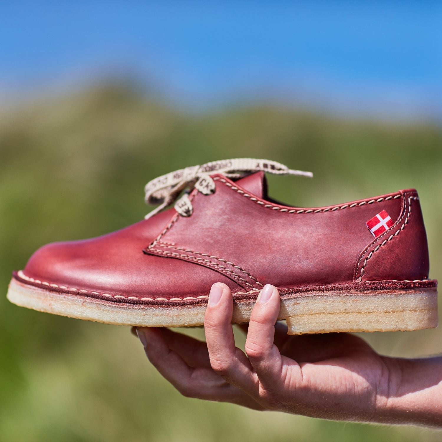 Duckfeet Jylland Granate leather derby shoe, additional product image 1