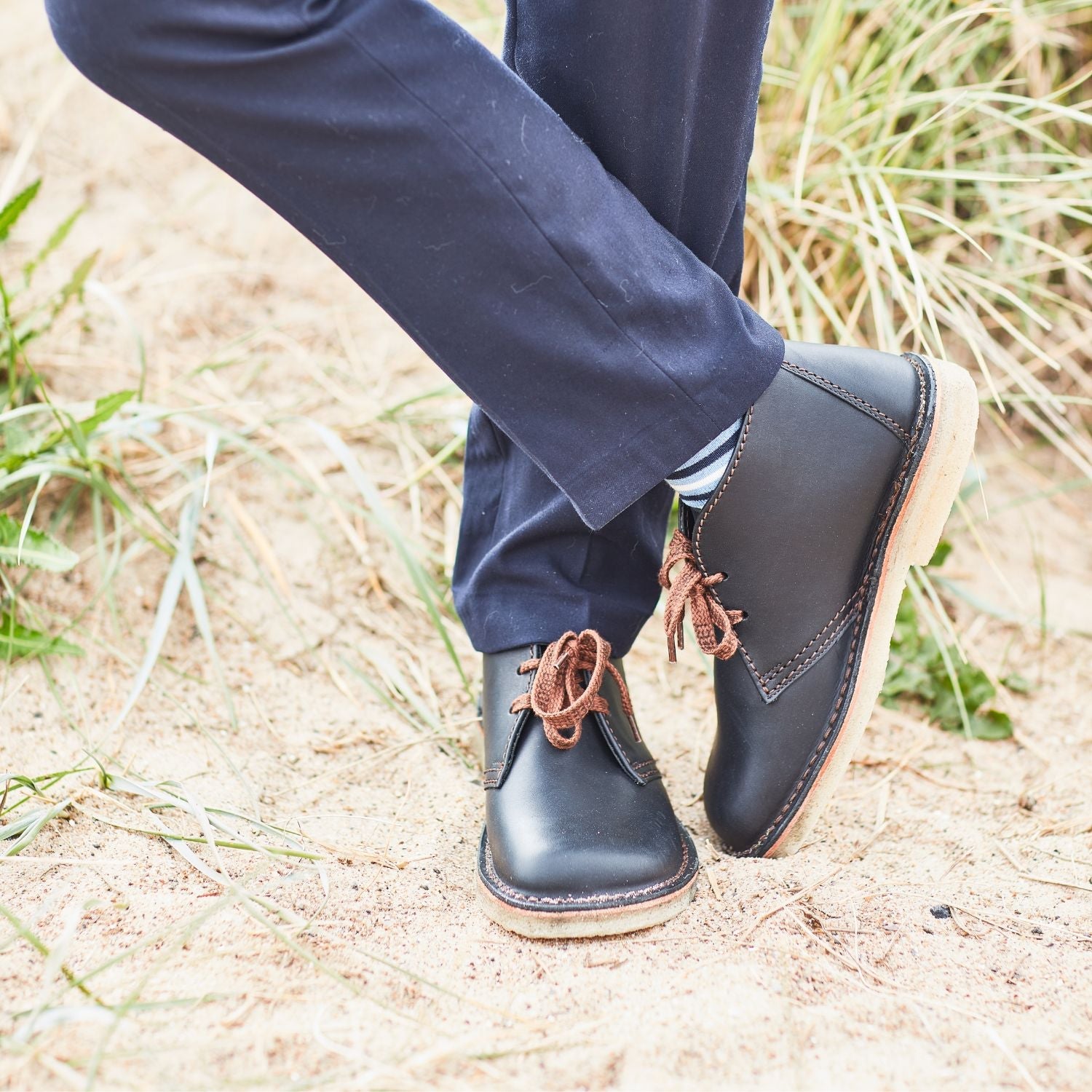 Duckfeet Sjælland Black leather ankle boot, additional product image 1