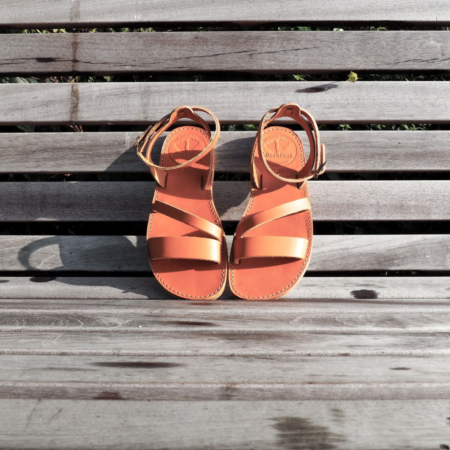 Duckfeet Skærbæk Black ankle-strap leather sandal, additional product image 5