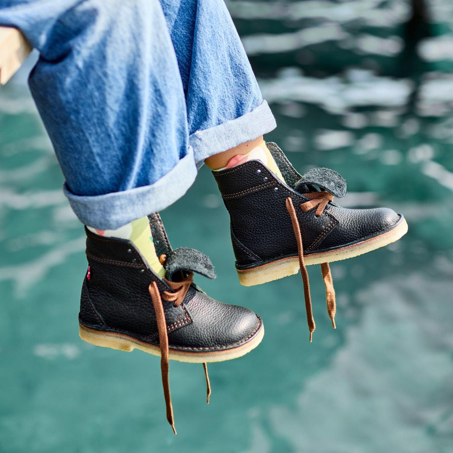Duckfeet Sønderborg Black lace-up leather boot, additional product image 1
