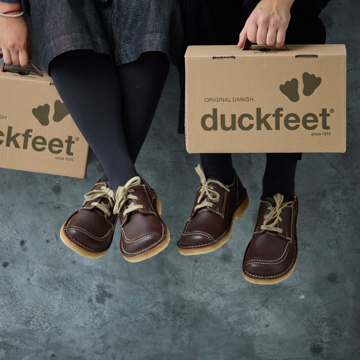 Duckfeet Svendborg Choco moc-toe leather derby shoe, additional product image 2